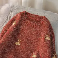Уютные свитера с оленями  #3