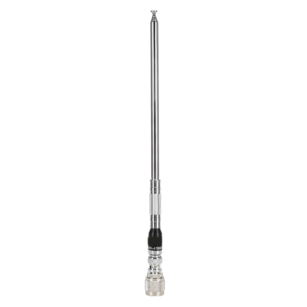 

PL259+BNC Telescopic High Gain UV Dual-band Anti-corrosion Antenna Frequency 400-470MHZ