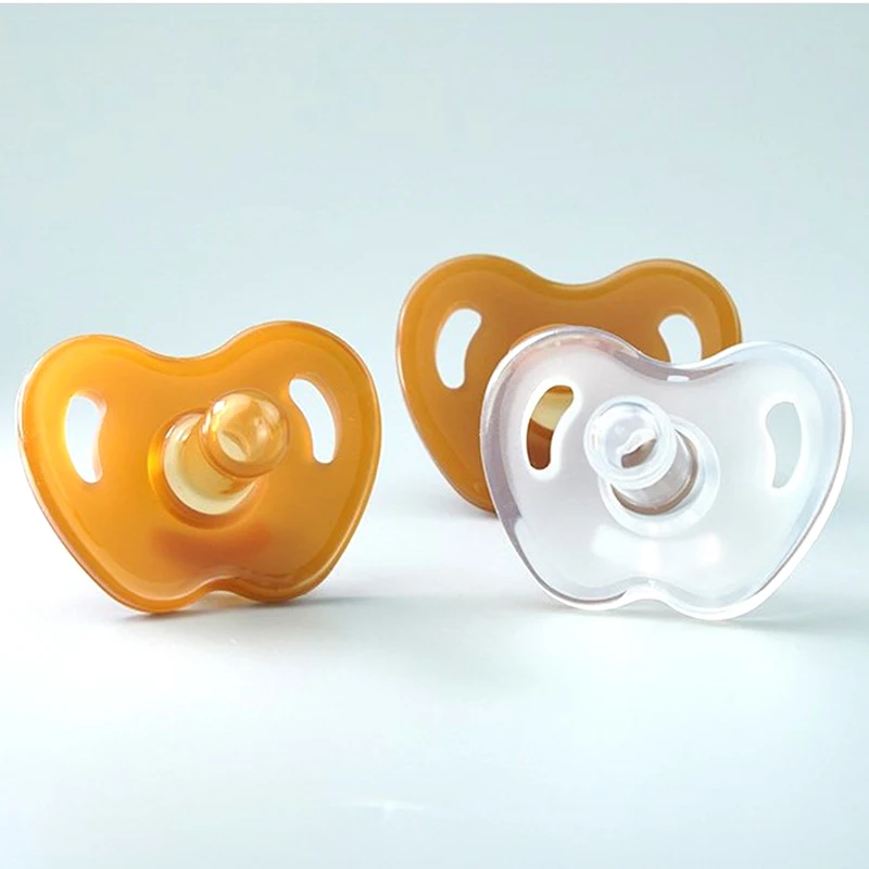 

Baby Silicone Pacifier Soothing Infants Bite Supplies Appease Nipple Pacifiers