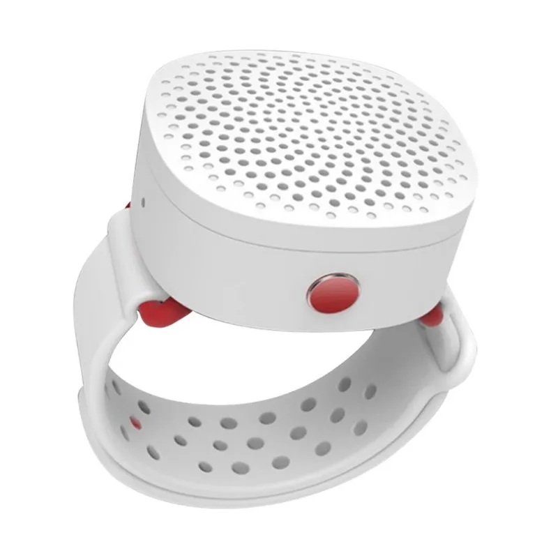 Высокая конец Bluetooth динамик часы беспроводной портативный громкой связи спортивный браслет Аудио Громкий динамик - Цвет: Белый