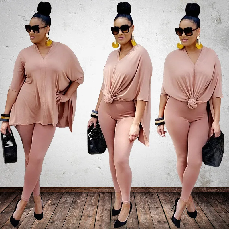 

2-piece African Dress Women's Oversize Party Dress Dashiki Famous Suit Top + Pants Elastic Matching Set Oversize S-2XL