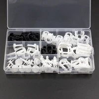 mix automotive filter clips plastic rivets pipe joint u type retainer car care fittings fastener clips