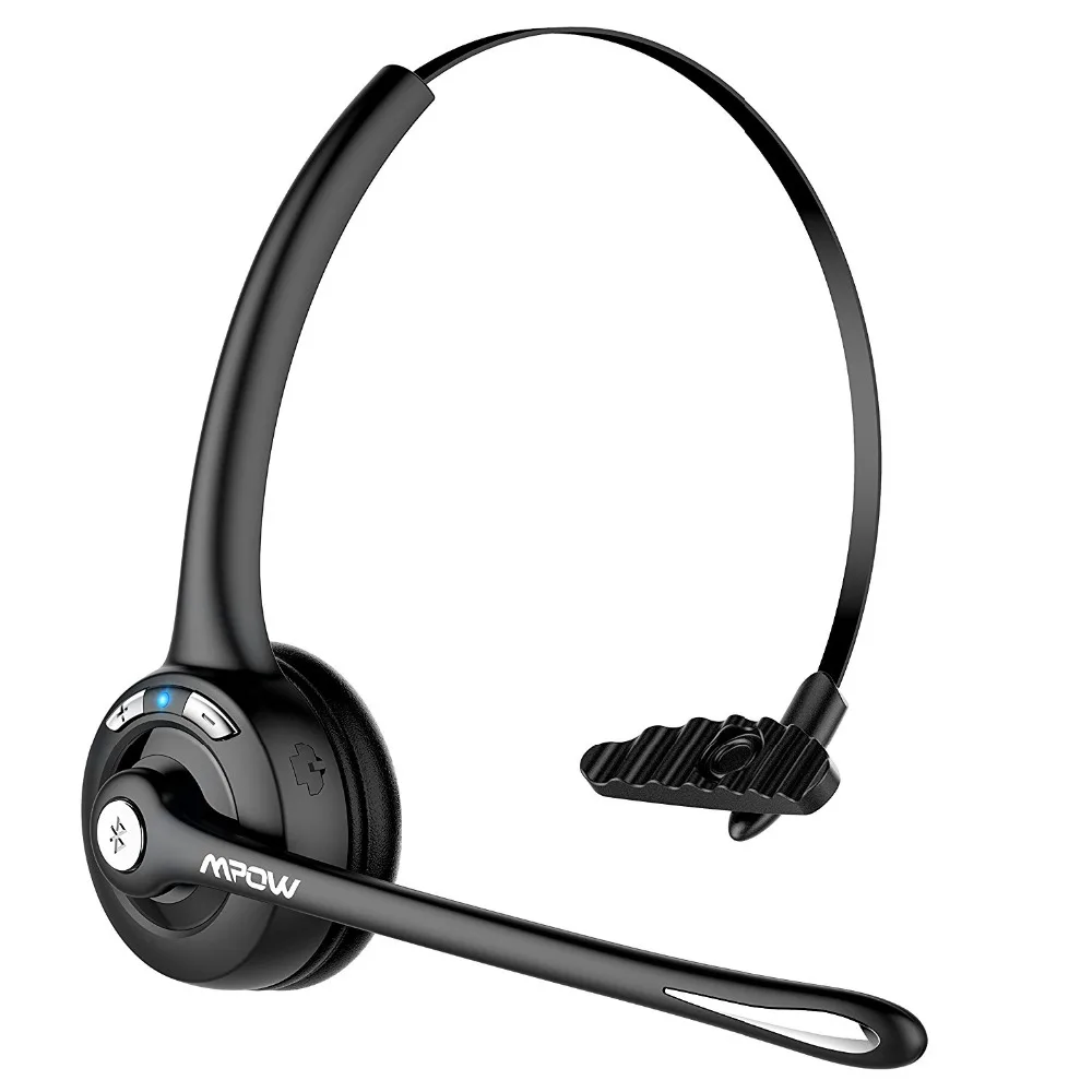 Mpow Pro беспроводные Bluetooth наушники кристально чистые наушники с микрофоном для водителя/колл-центра/онлайн обучения школы