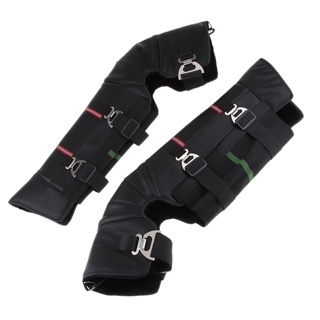 1 пара защита для колена мотоциклетные кожаные наколенники плюшевая утепленная