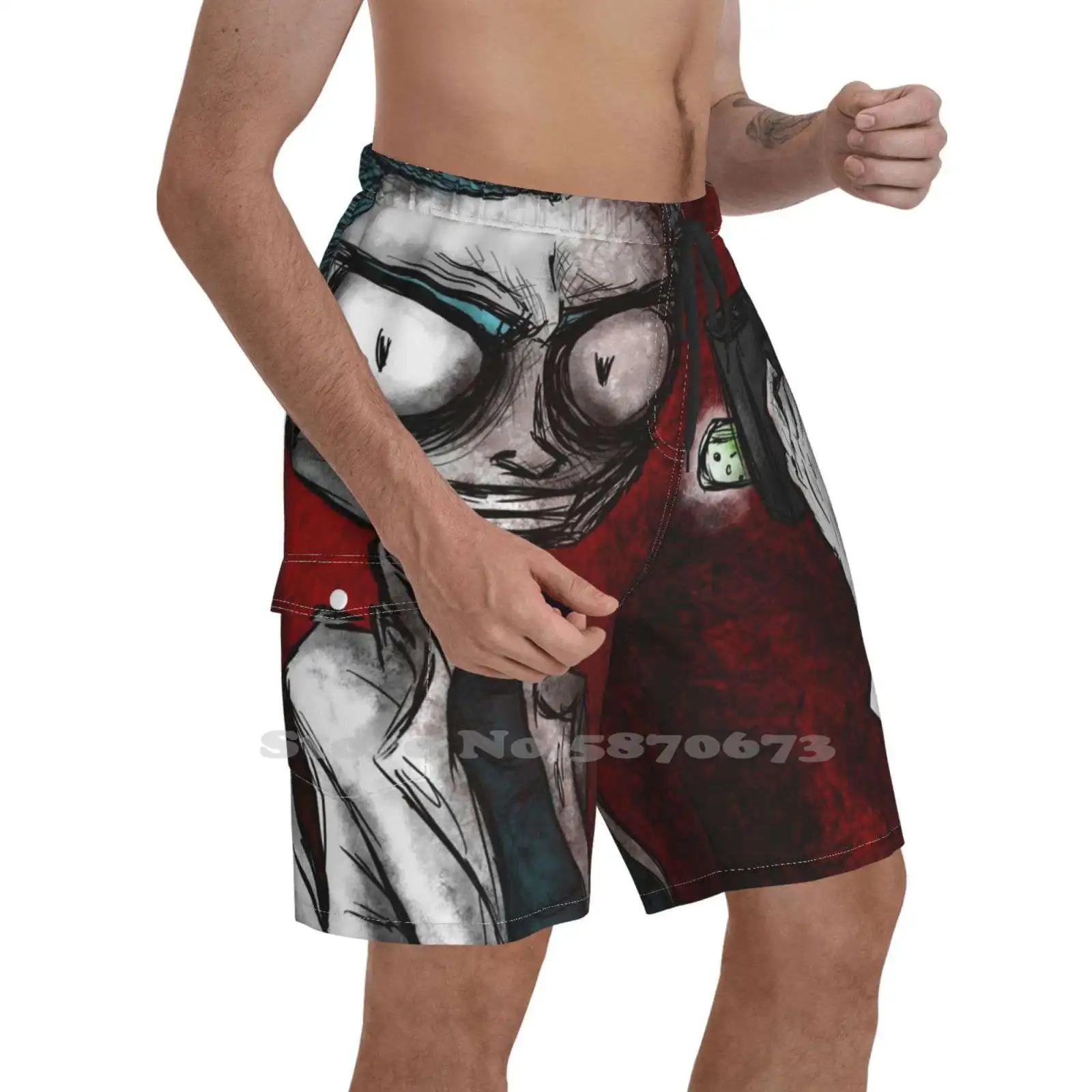 

Стильные мужские спортивные пляжные шорты Rick In Jthm