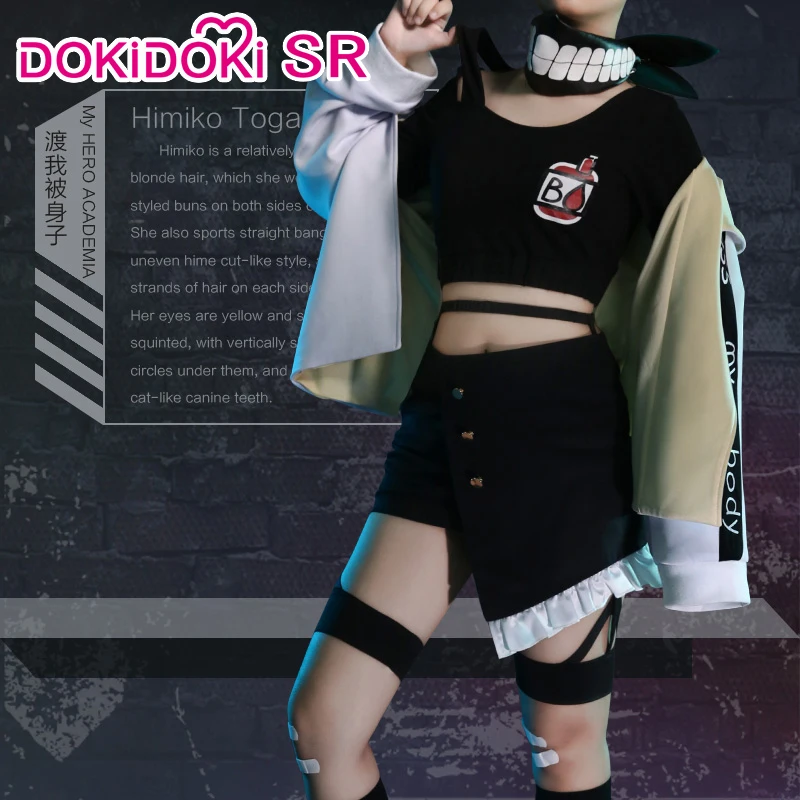 

DokiDoki-SR Anime Boku No Hero Academia Cosplay My Hero Academia Himiko Toga Casual Wear Himiko Toga Cosplay Anime Costume