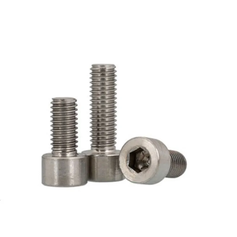 10pcs Titanium Bolt Column Head Hexagon Socket Screw GR2 M4 M5 M6 M8 x 6 8 10 12 14 15 16 18 20 25 30 35 40 45 50 60 70 80mm |