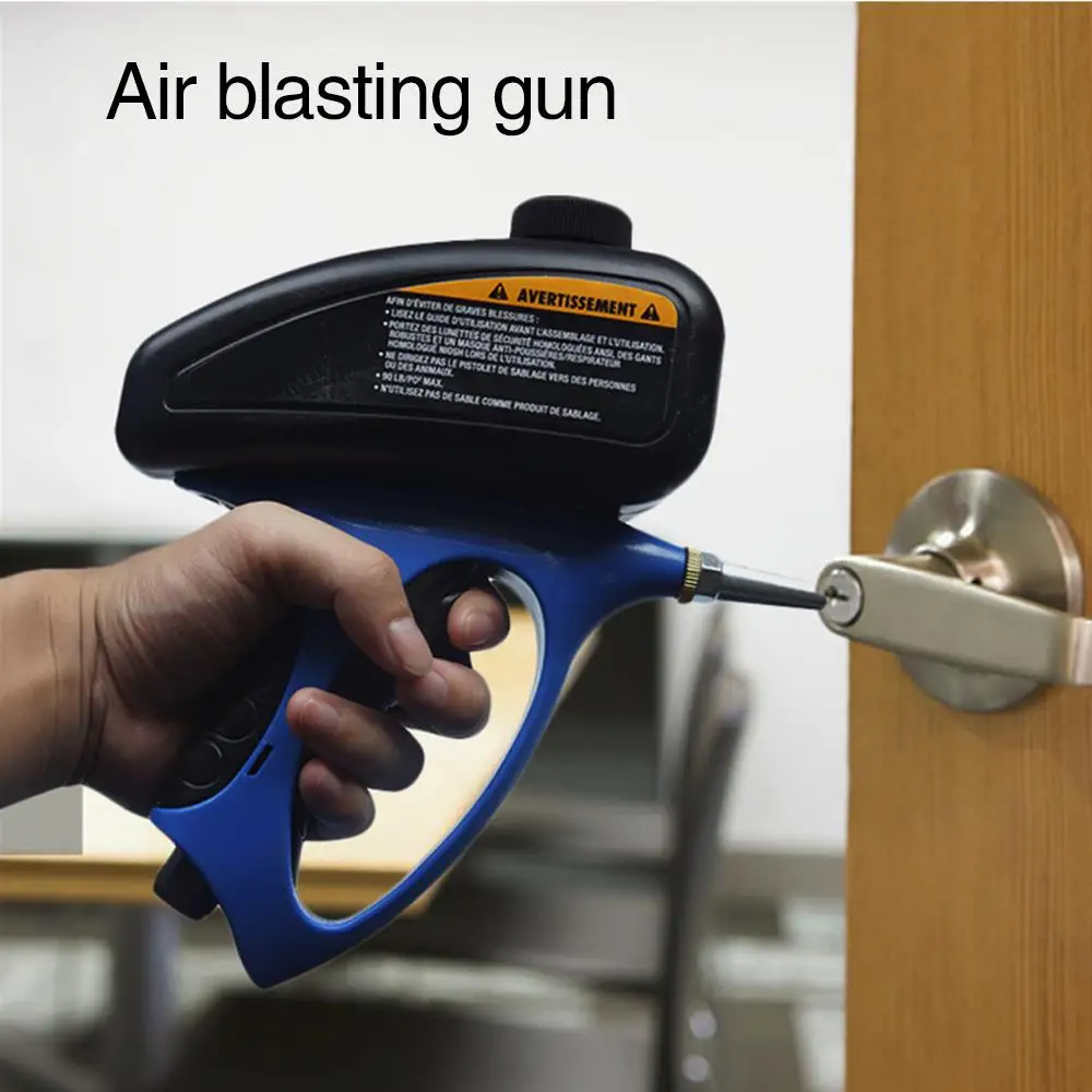 

Sandblasting Machine Sprayer Blue Black ABS Renovation Hardware Home Decoration Practical Sturdy Pneumatic Sprayer Industry