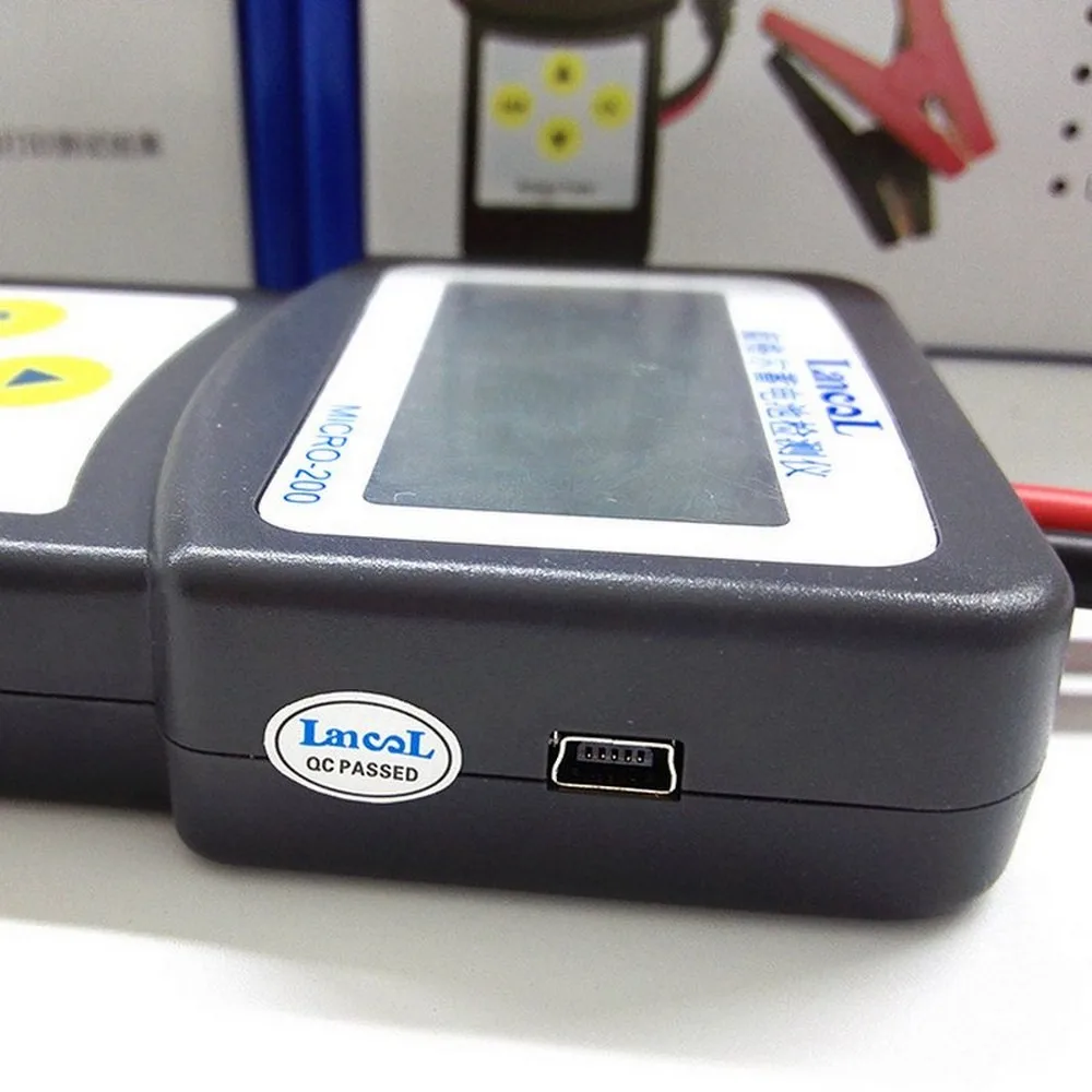 

Automotivo Battery Digital CCA Battery Analyzer Vehicle LANSL MICRO-200 Car Battery Tester 12V Car Repair Diagnostic Tool
