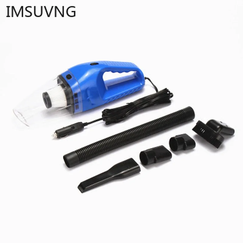 Автомобильный пылесос супер всасывающая сила 120 Вт 24 больших всасывания