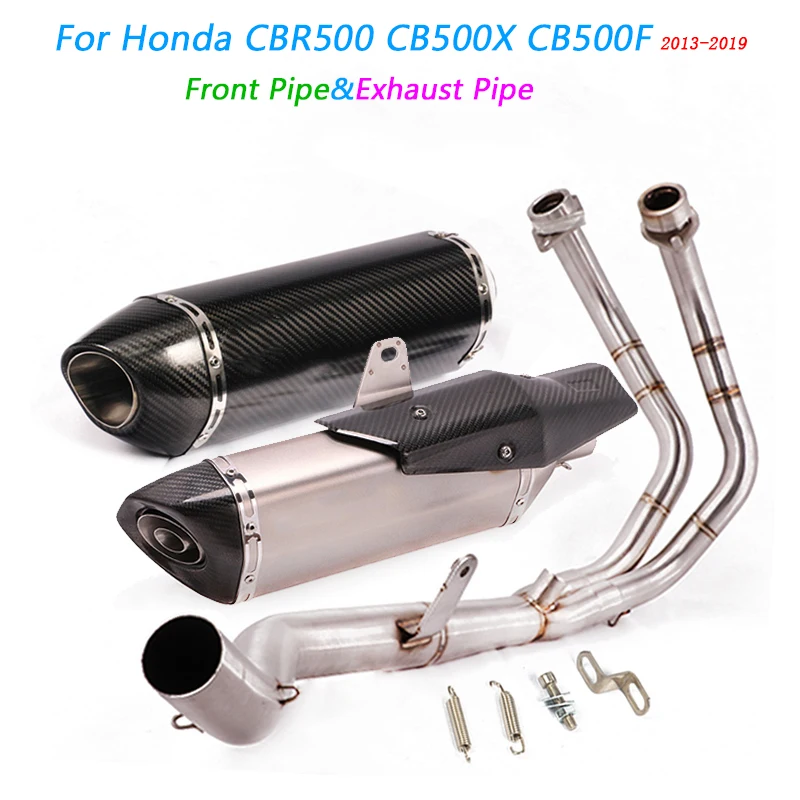2013 2014 2015 2016 2017 2018 2019 для Honda CBR500 CBR500R CB500 CB500X CB500F система выхлопной трубы мотоцикла |