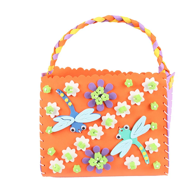 Искусство и ремесла для детей 1 шт. Eva ручная работа милая сумка DIY Материал Дети