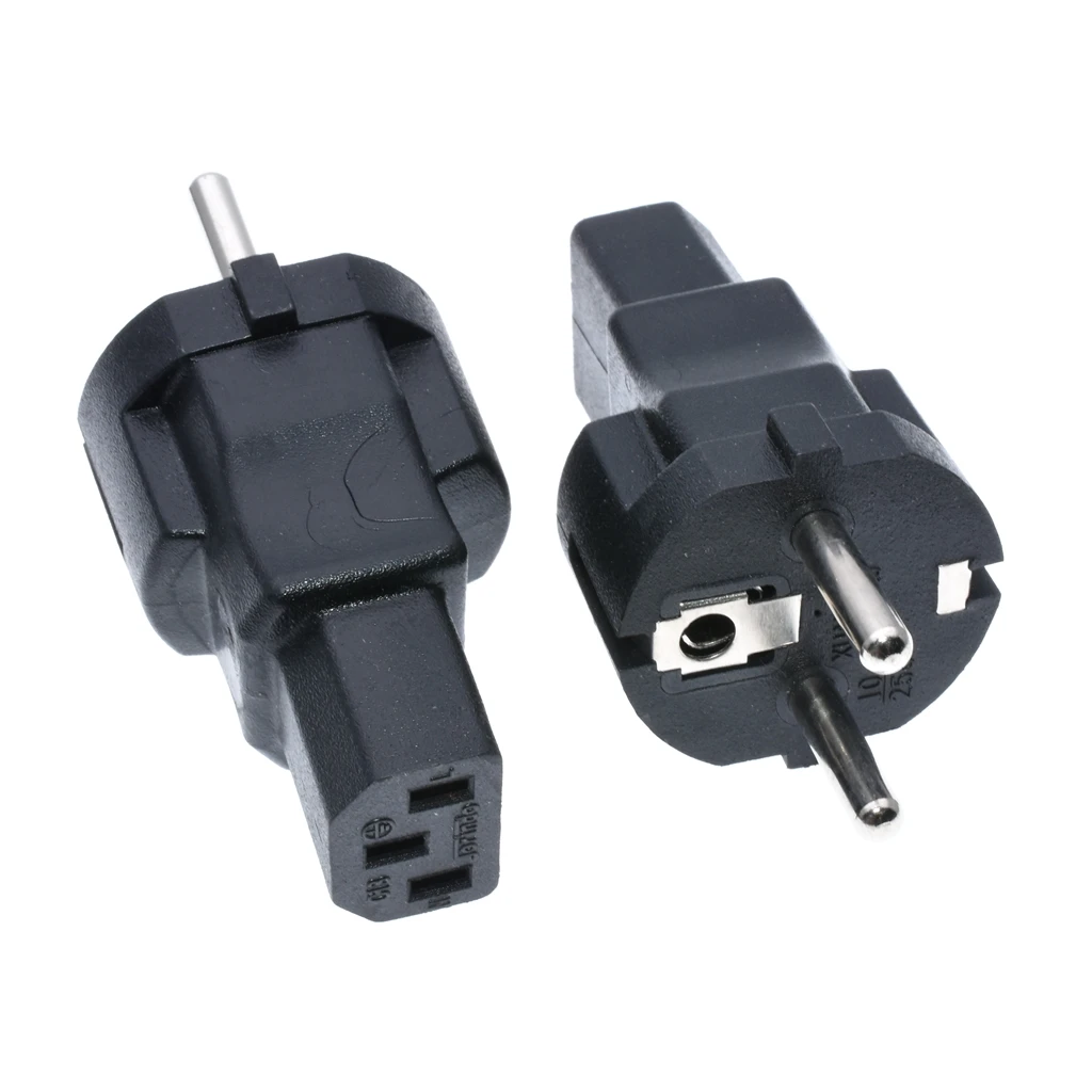 Hi power Евро адаптер для путешествий IEC320 C13 штепсельной вилки Schuko сделать ot be CEE7/7