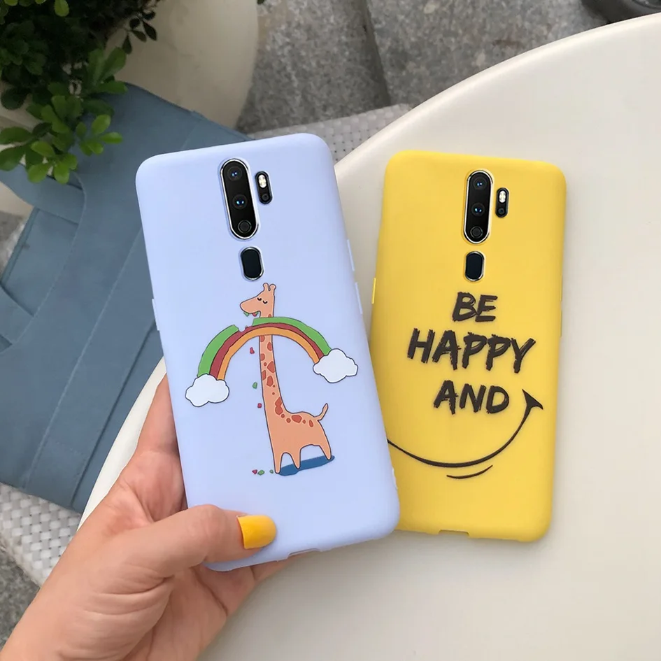 Высококачественный защитный чехол для Oppo A9 A5 2020 Чехол класса люкс 26 букв мягкий