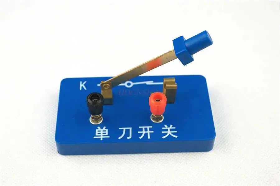 

physical experiment equipment for Single pole single throw switch teacher demonstrates magnetic type single gate switch