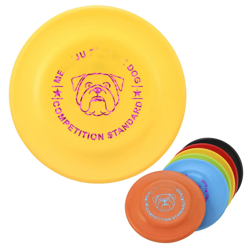 

Flying Discs Dog Toy Interactive Soft Bite Resistant Fly Saucer Toy Plate For Small Large Big Dog Play Game Chew Puppy Toy Pet