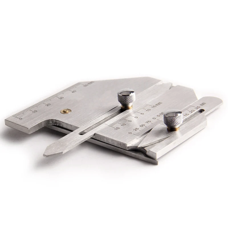 Линейка сварочного контроля из нержавеющей стали HJC60 Калибр сварного шва Высота