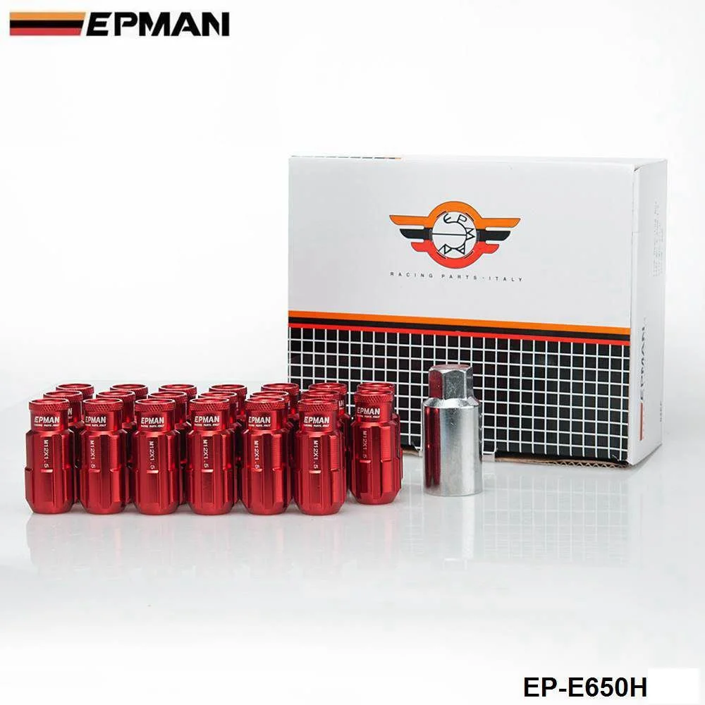 Оригинальные гайки для гоночного колеса M12X1.5/M12X1.25 рабочие с открытым