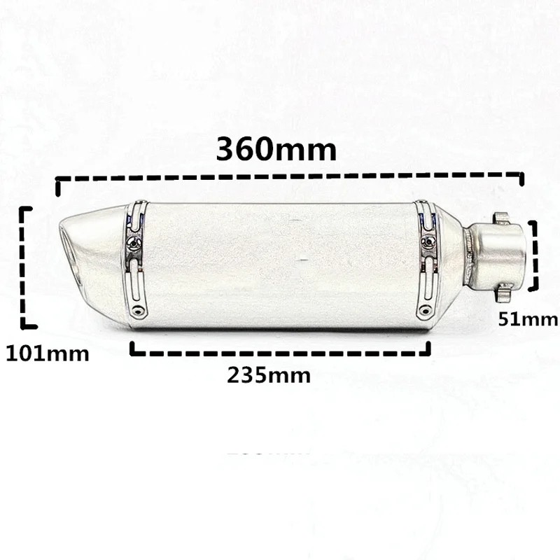 Универсальный мотоциклетный выхлопной глушитель для yoshimura выхлопная труба Escape