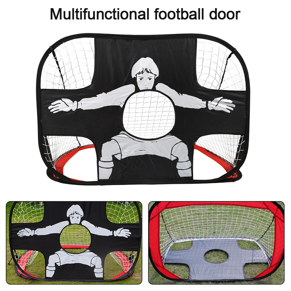 

Kid Children Foldable Football Gate Net Portable Outdoor Indoor Fun Game Accessories Goal Ball Practice Soccer Training Mini Net