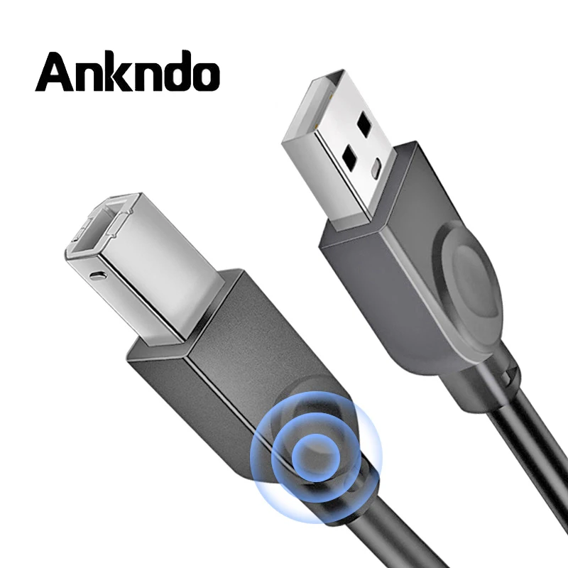 Кабель удлинитель ANKNDO USB 2 0 для камеры принтера Epson HP Canon 1 м 3 м|Кабели передачи