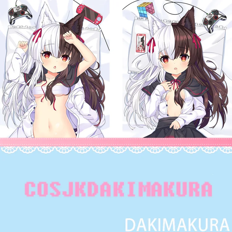 

VTuber Alice Mana Project Paryi Аниме игра дакимакура сексуальные девушки обнимающая Подушка Чехол Женская наволочка для косплея