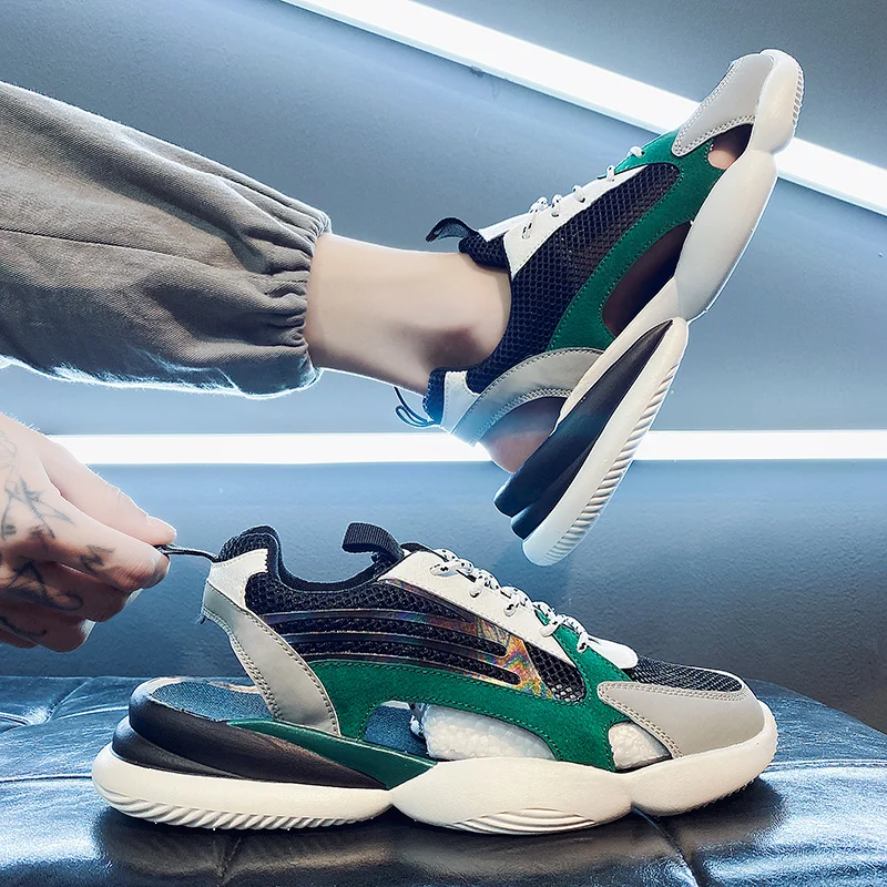 

Summer 2020 Men Men's Summer Footwear Spring Casual Shoes Leisure Men Trainers For Man Mens Hot Sale Breathable Sneakers Sandals
