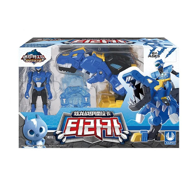 Мини Сила Супер динозавр сила трансформации игрушки Фигурки миньфорс X