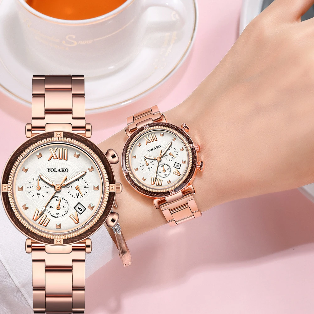 

Luxury Women's Watches Fashion Top Brand Female Clock Ladies Wristwatch Quartz Wristwatch Women Bracelet Relogio Feminino
