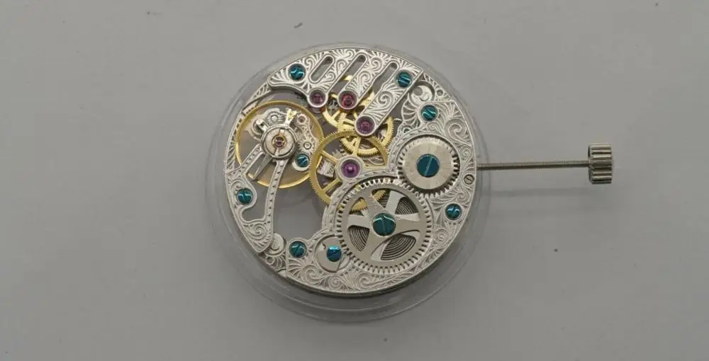 

Seagull ST36 Mechanical Hollow Movement ETA 6498 Second at 6