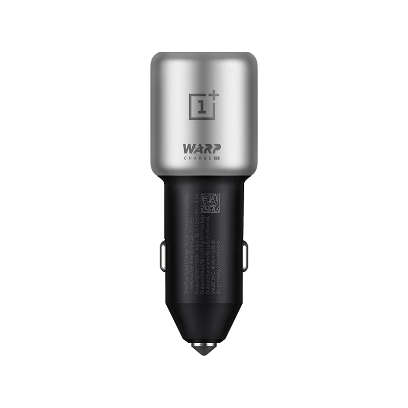 

Original OnePlus Warp Charge 30W Car Charger EU UK Input 12V 24V 4.5A Output 5V 6A Max For OnePlus 5/5T/6/6T/7/7pro/7T/7T pro