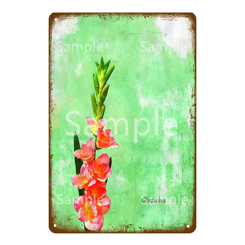 Металлический знак для кухни травы сада винтажные металлические таблички декор