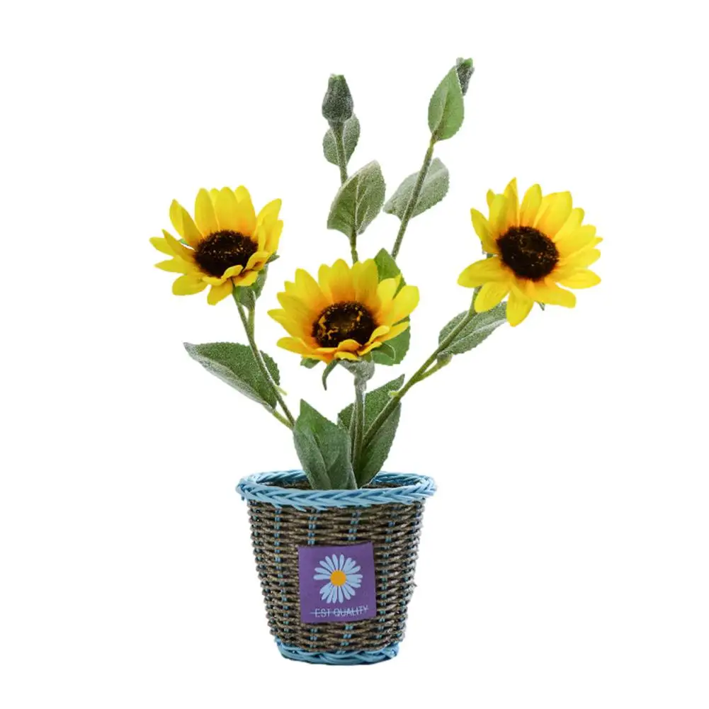 Подсолнухи своими руками искусственное растение искусственный цветок материал