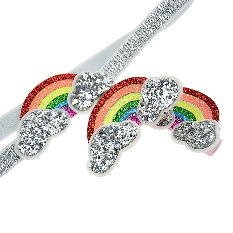 

Cartoon Baby Unicorn Rainbow hairpins headband kids hairclip hair accessories for girls barrettes