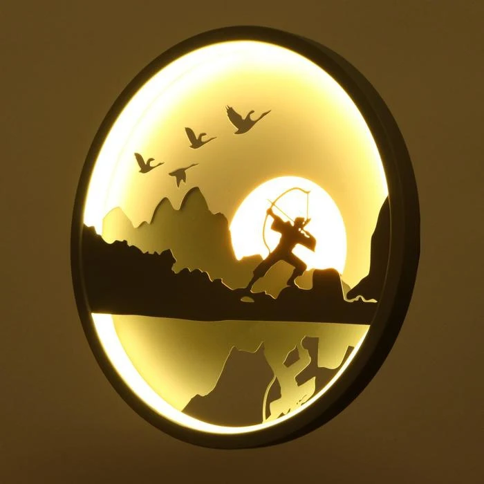 Wall lamp LED 30W 3000 / 4000K 24x24 cm gray 30x30m fixtures illumination for bedroom lamps ights home Indoor Lighting Lights | Лампы и