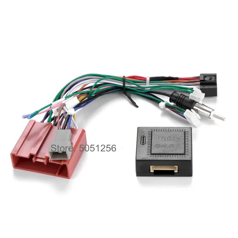16-контактный автомобильный радиокабель стерео адаптер с проводом Canbus Box для Mazda 3 5