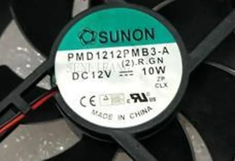 

PMD1212PMB3-A (2).R.GN DC 12V 10W 120x120x38mm 3-wire Server Cooler Fan