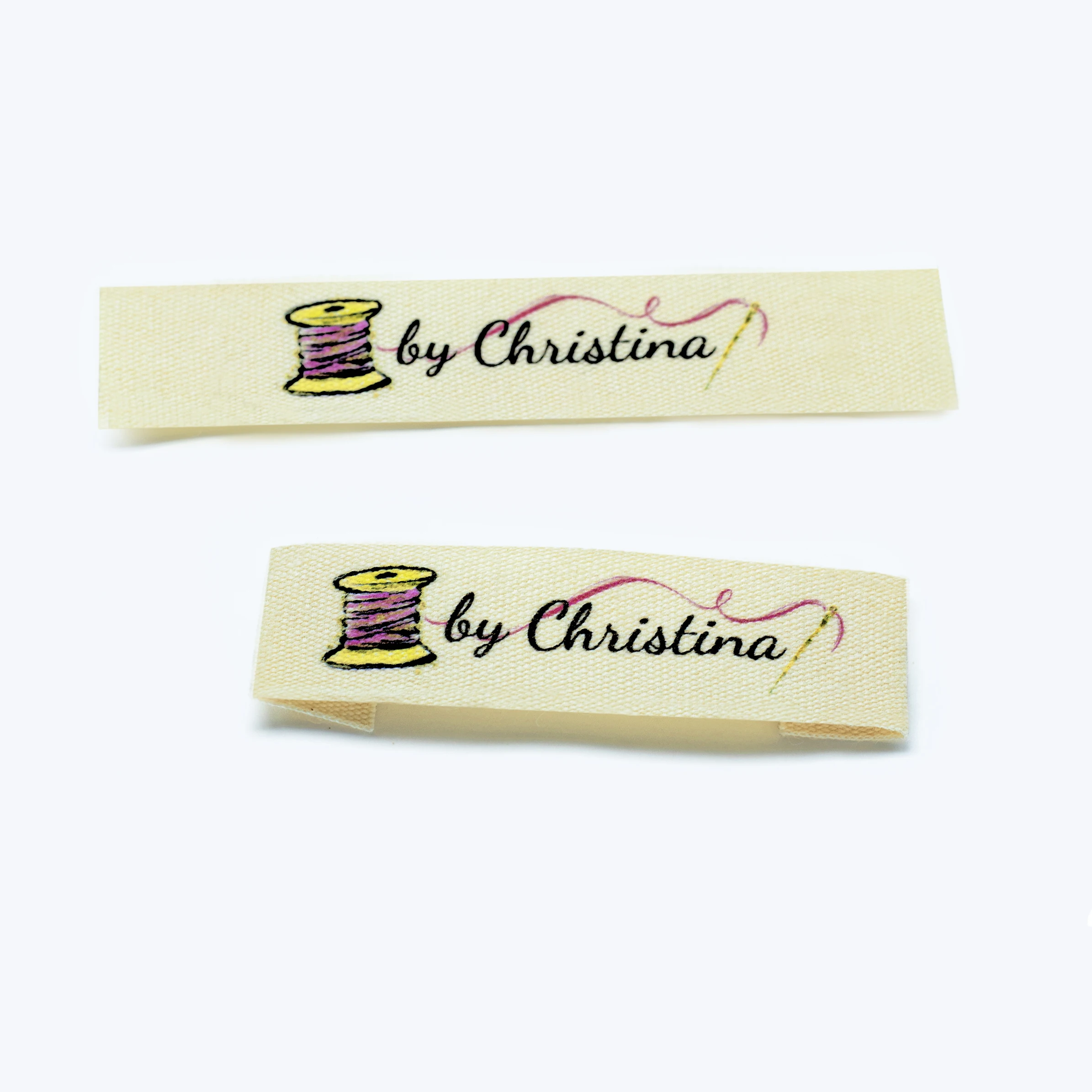 

Custom Sewing label，Custom Clothing Labels - Brand Tags, Logo or Text, Handmade, Custom Design (FR033)