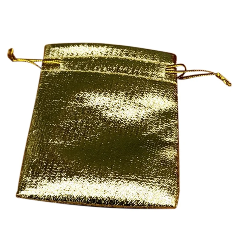 

20 in 1 Bunch Flannel Bag Tyrant Golden Bag Green Flannel Jewelry Bag Set Water Cup Bag