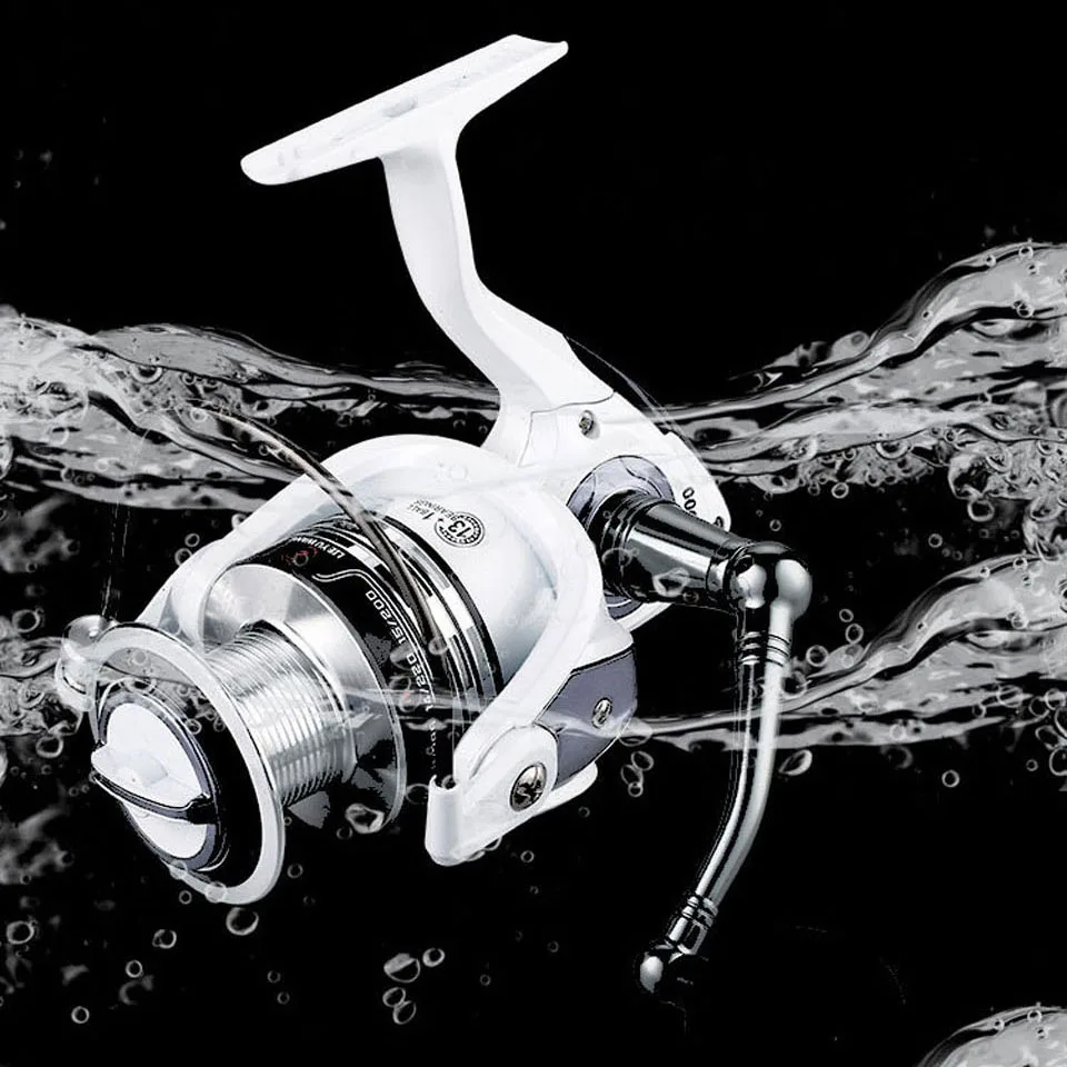 WALK FISH New Brand 13+1BB Fishing Reel CNC Rocker Arm Spinning White Color Carp Feeder | Спорт и развлечения