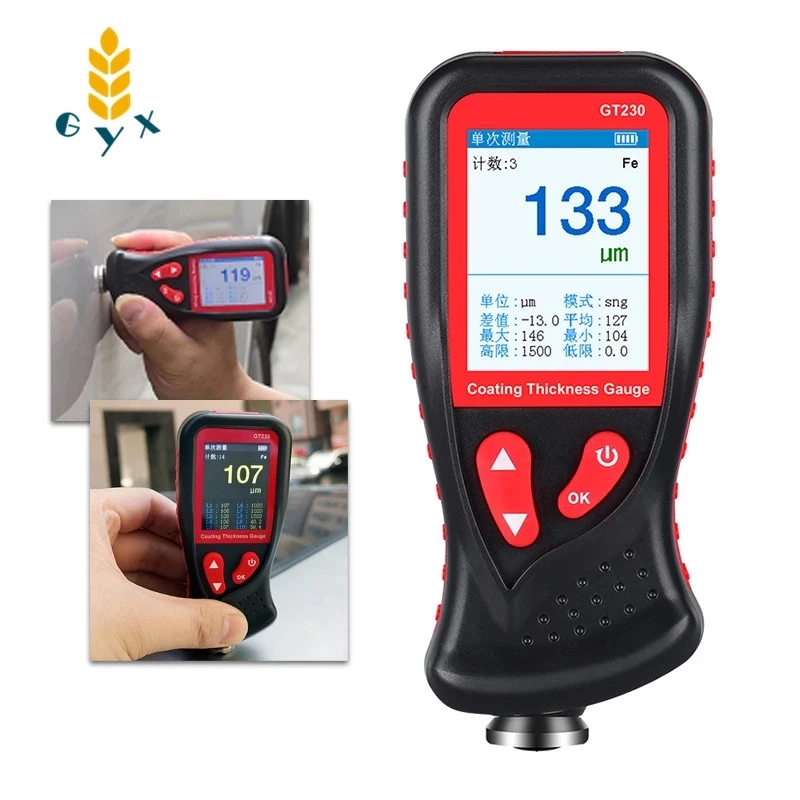 

Толщиномер лакокрасочного покрытия, измеритель толщины пленки, использованный автомобильный детектор, антикоррозийный толщиномер краски