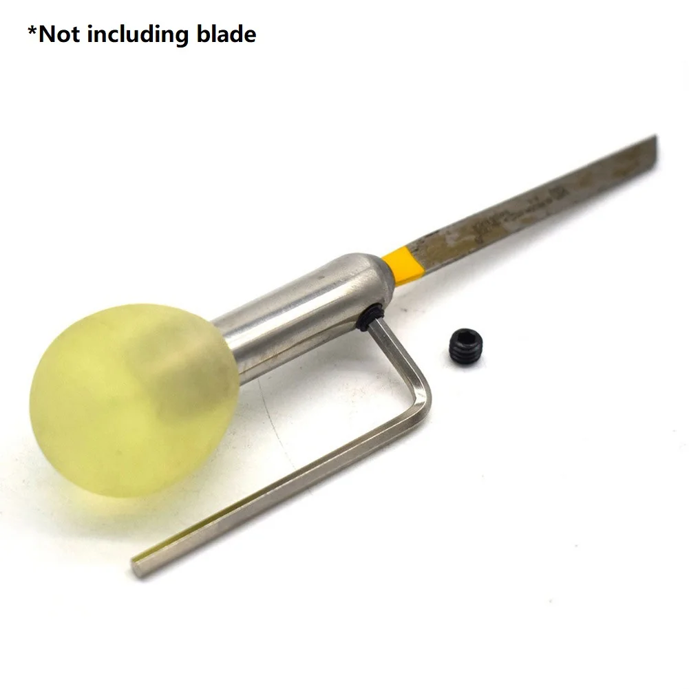 

70mm High Quality Non-slip Graver Metal Handle Jewelry Tool Carving Cutter Rubber Handles For Engraving Blade Scalpel Craft
