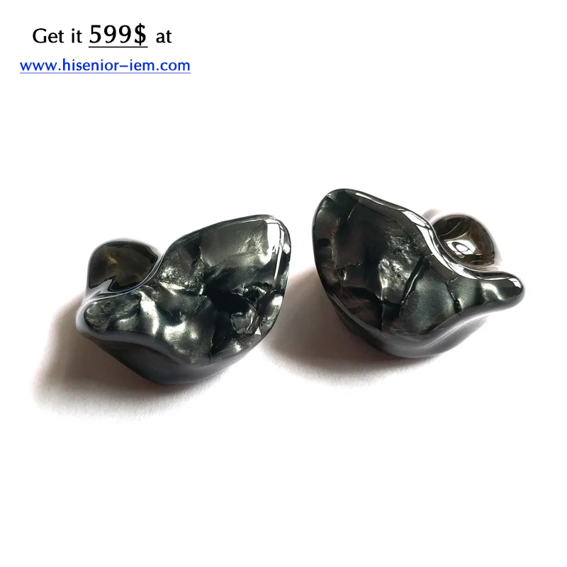 Наушники Hisenior In Ear Monitor Custom Fit Turbo10 20 сбалансированные арматурные Драйверы с Hi Fi MMCX 2