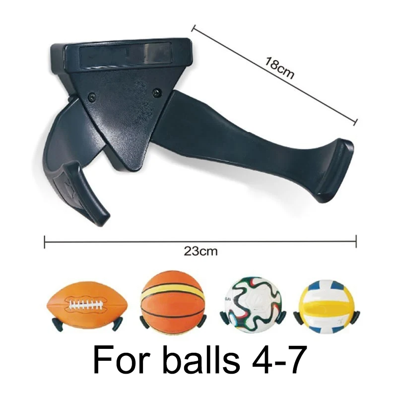 

Basketball Football Racks Wall Mounted Storage Shelf Ball Display Holder Stand ALS88