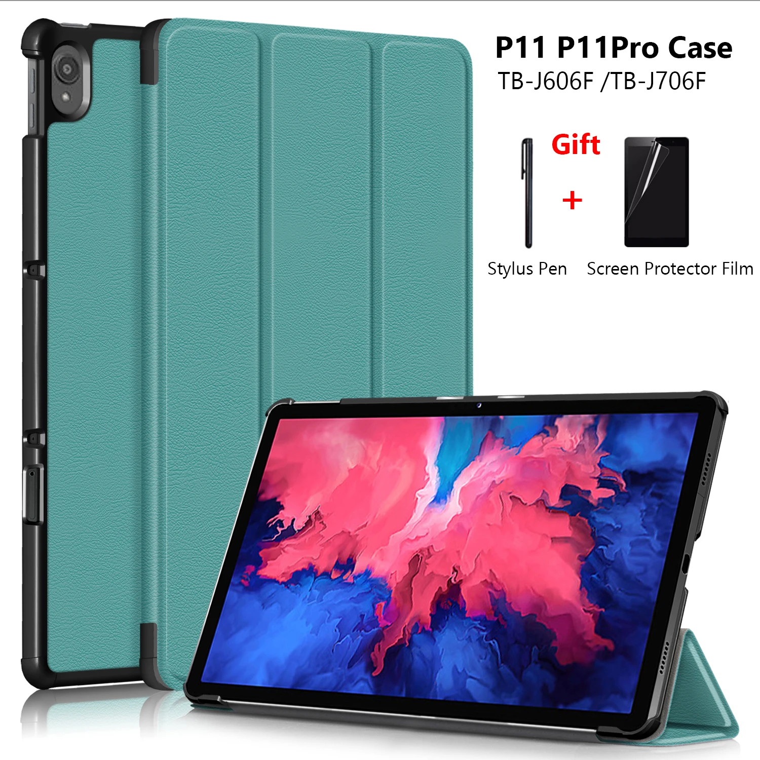 

Чехол для Lenovo Tab P11 Pro, чехол для телефона и планшета Lenovo Tab P11, чехол для смартфона с магнитной застежкой