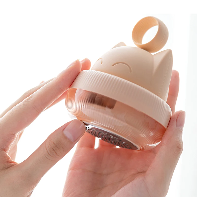 

Cute Cat Shaped Electric Ball Trimmer Clothes Hair Clipper Remover Shaving For Sweater Quilt Smart Home Kits Portable Durable
