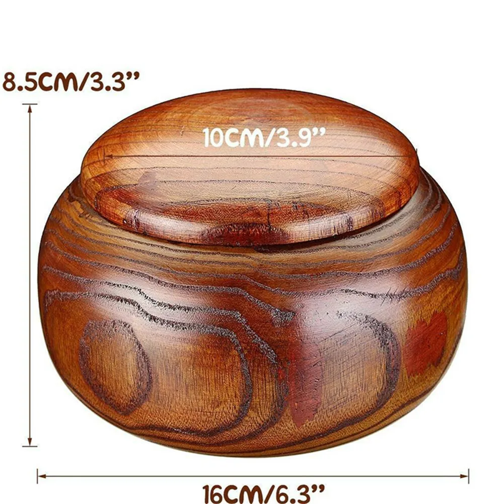 

Wooden Yarn Bowl Hand Made with Wood for Knitting and Crochet For Handmade Knitting Supplies Storage