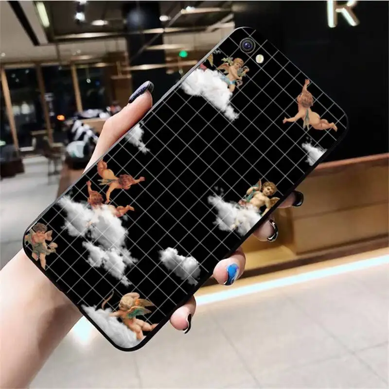 

YJZFDYRM Angels aesthetic fashion art Phone Case For Vivo Y91c Y17 Y51 Y67 Y55 Y93 Y81S Y19 V17 vivos5
