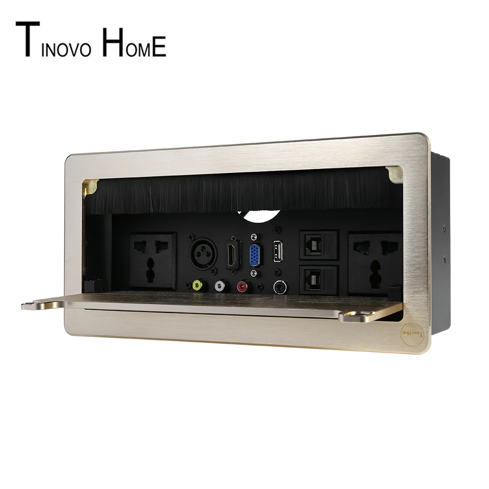 Щетка настольная розетка/алюминиевый сплав гнездо/2-bit universal Mobile power Bank тел сети