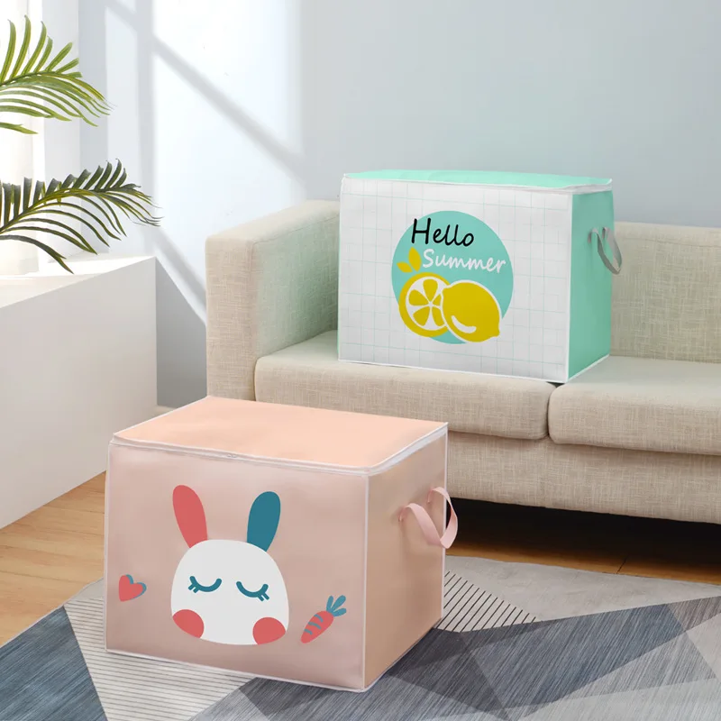 Чехол для хранения коробка Стёганое одеяло из хлопка с рисунком героев